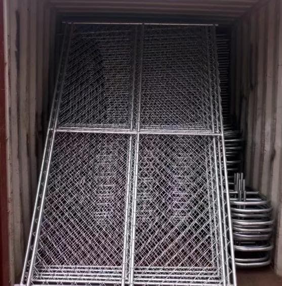 Chain Wire Fencing zinc alloy_zinc coated
